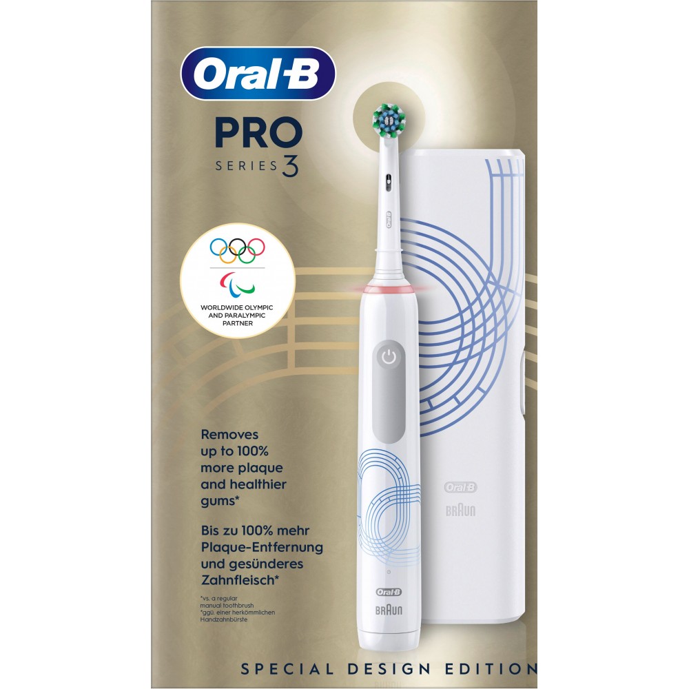 IMG_0086 مسواک برقی اورال بی مدل Pro 3 3500 Design Edition المپیک - تصویر 1