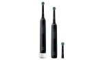 مسواک برقی Oral-B Pro 3 3900N Black/Black | پک دو نفره با فناوری 3D Cleanin - تصویر 3