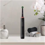 مسواک برقی Oral-B Pro 3 3900N Black/Black | پک دو نفره با فناوری 3D Cleanin - تصویر 5