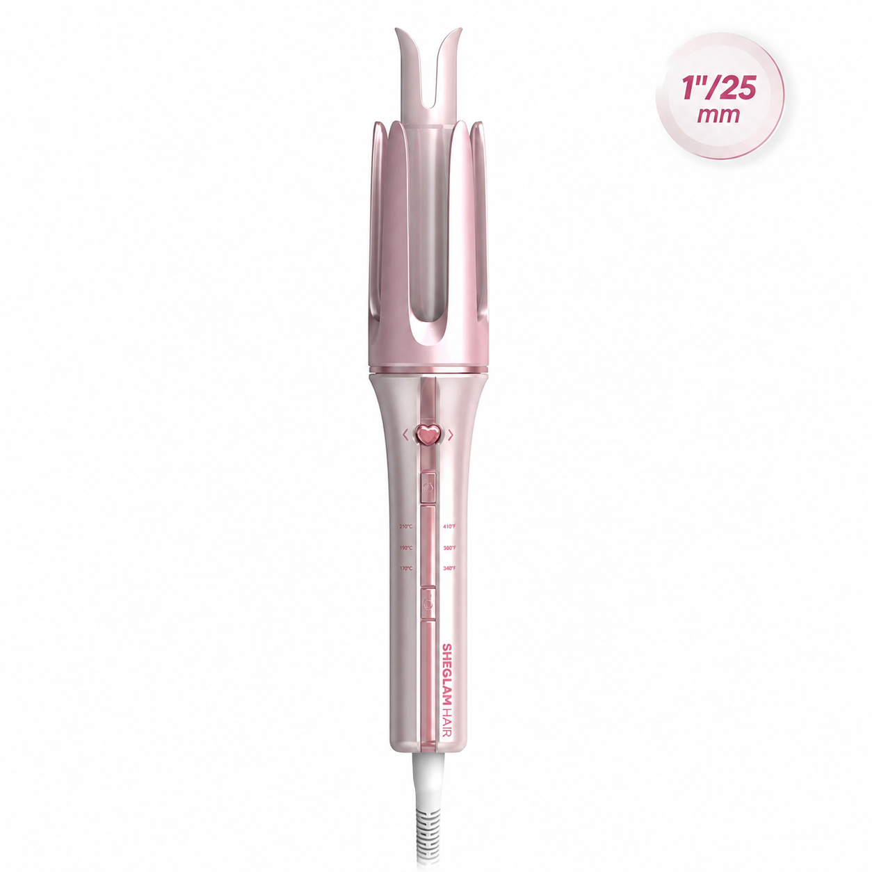 خریدفرکننده مو اتوماتیک شیگلم SHEGLAM Cupid’s Charm One-Touch Instant Curler 25mm