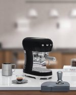 اسپرسوساز اسمگ ECF02 ایتالیا رنگ مشکی - تصویر 2